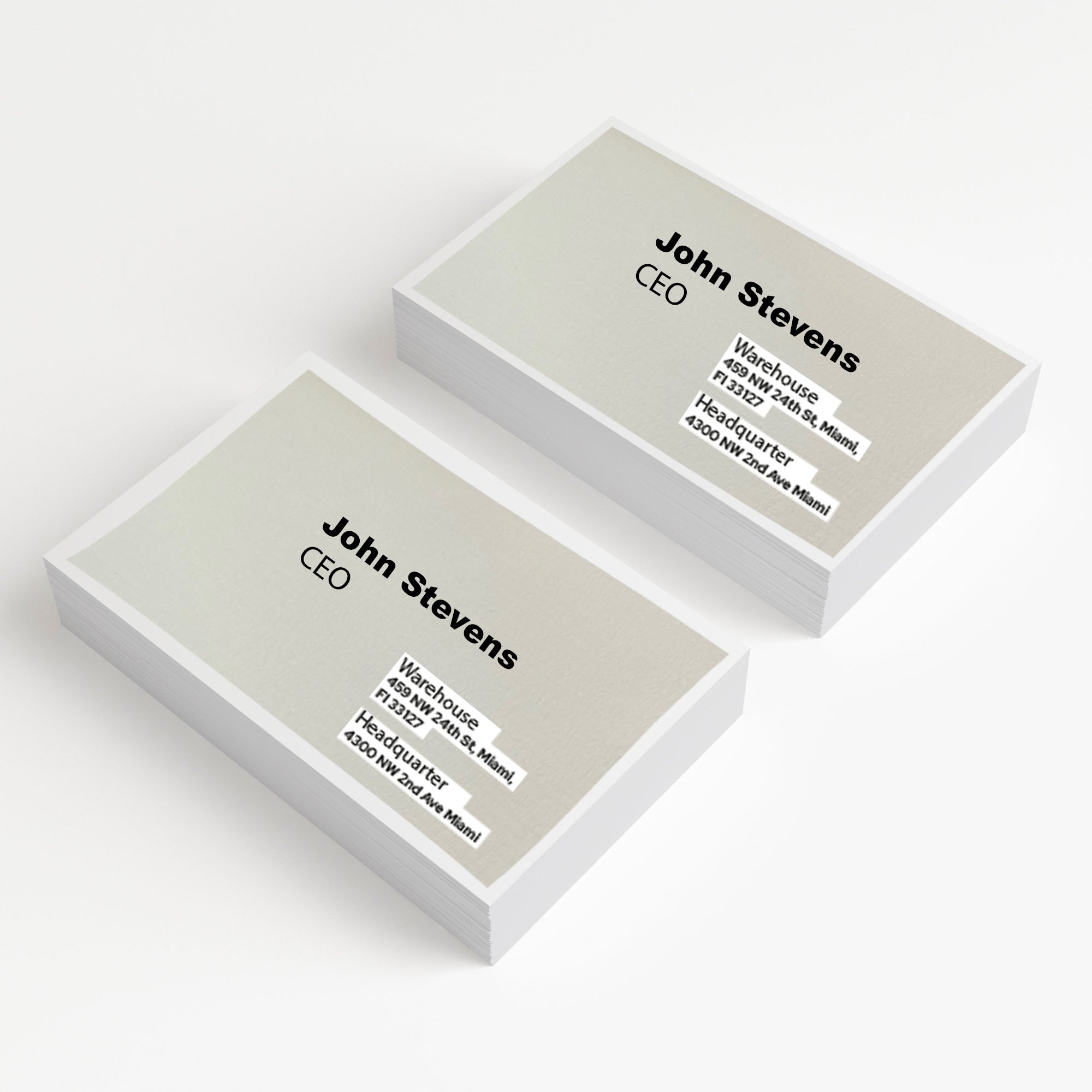 Natural Business Card