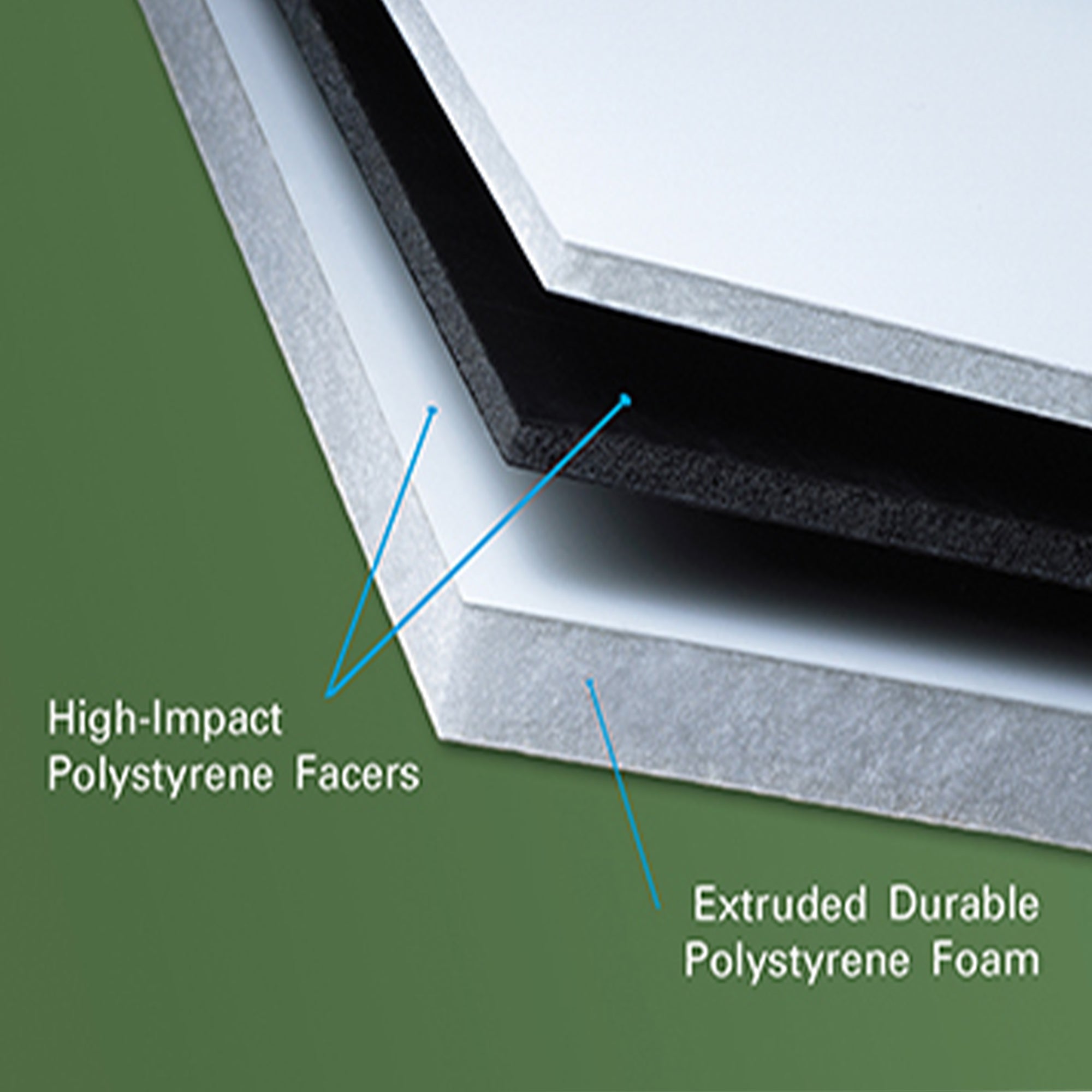 Gatorplast White Polystyrene